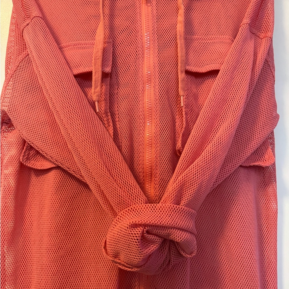 Forever 21 Pink Mesh Jacket - Picture 7 of 8